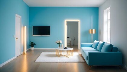 white and gold theme modern interior design