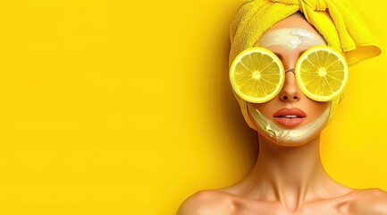 woman with mask