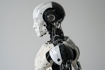 Humanoid Robot in Profile