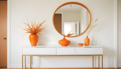 white and gold theme modern interior design
