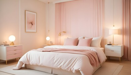 white and gold theme modern interior design