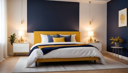 white and gold theme modern interior design