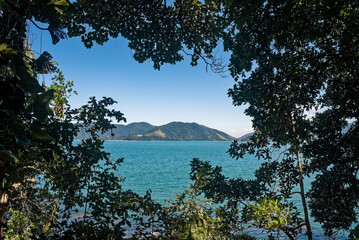  Vista da Trilha das sete praias Lagoinha Ubatuba/SP
