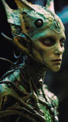 A beautiful alien species. It looks like they live amongst the trees. This is perfect for wallpaper, so good right? Or  Posters, even better!  Wall art, now that's the best! These pictures are unique.