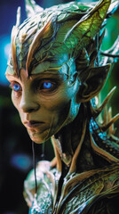 A beautiful alien species. It looks like they live amongst the trees. This is perfect for wallpaper, so good right? Or  Posters, even better!  Wall art, now that's the best! These pictures are unique.