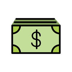 Money, cash icon