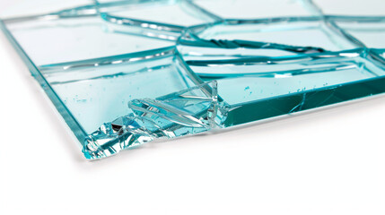 Glass scratch removal flyers for local advertising isolated on white background