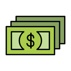 Fototapeta premium Money icon