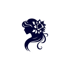 Fototapeta premium Creative Set Of A Hairstyle icon vector 