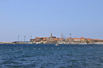 Fototapeta premium Blick auf Budva in Montenegro