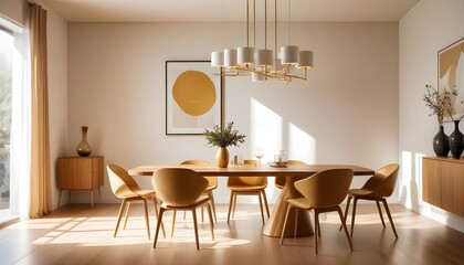 white and gold theme modern interior design