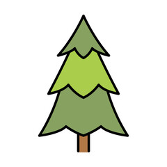 Christmas tree icon