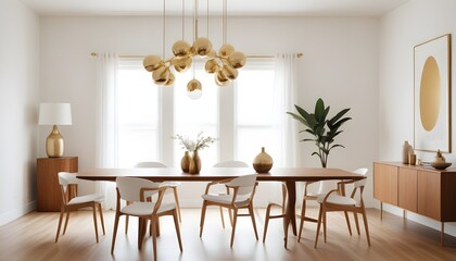 white and gold theme modern interior design