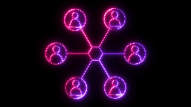 
Abstract neon shine man icon animation  . A man icon, often used in digital interfaces, graphic design, and signage, is a simplified representation of a human male figure. 