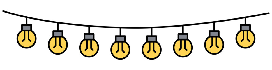 String light graphic background