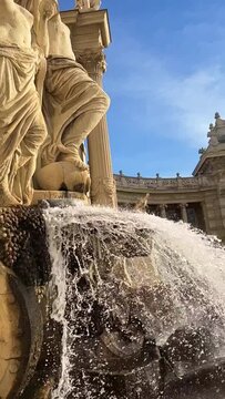 The Palais Longchamp in Marseille, France