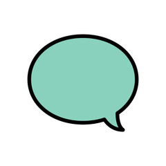 Speech bubble icon
