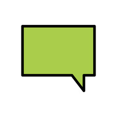 Speech bubble icon