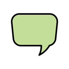 Talk balloon icon