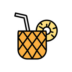 Pineapple juice icon