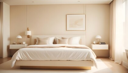 white and gold theme modern interior design