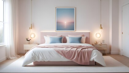 white and gold theme modern interior design