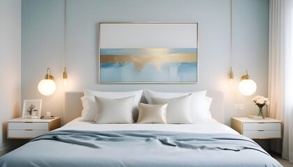 white and gold theme modern interior design