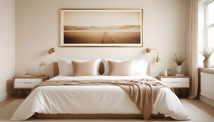 white and gold theme modern interior design