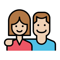Couple icon