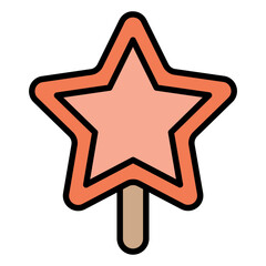 Obraz premium Ice cream icon