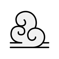 Fototapeta premium Wind icon