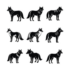 Bold Wolf E-sports Logo Vector Illustration Design for Players