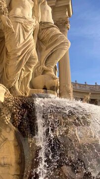 The Palais Longchamp in Marseille, France