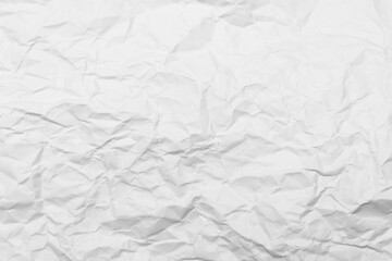 White Paper Texture background. Crumpled white paper abstract shape background with space paper recycle for text