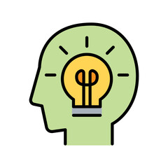 Idea, creativity icon