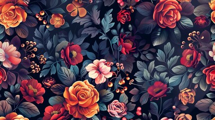 Elegant flower patterns for your creations. Use them for fashion, design, art, or hobbies.
