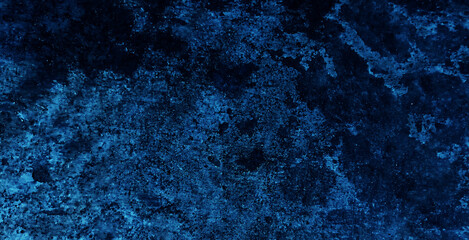 Blue cement wall background with abstract pattern in retro concept