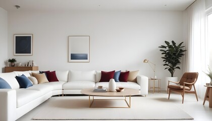 white and gold theme modern interior design