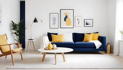 white and gold theme modern interior design