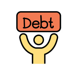 Debt icon