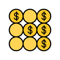 Obraz premium Investment icon