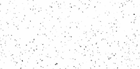 Abstract Chaotic black star bokeh on and isolated white background. starry sky. black spots on white background, black drops and spots. 