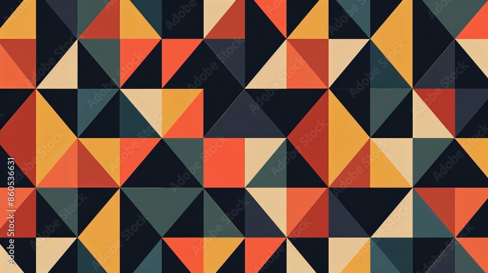 Poster geometric pattern with dark shades. this pattern can be used for fashion designing, graphic designin