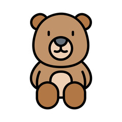 Teddy bear icon