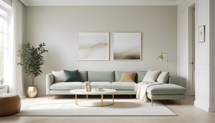 white and gold theme modern interior design