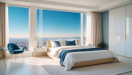 white and gold theme modern interior design