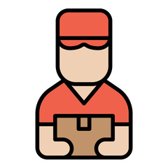Deliveryman icon