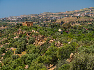 Temple of Concordia, valley of the temples, Agrigento