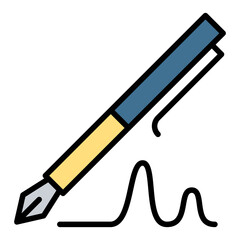 Fountain pen icon