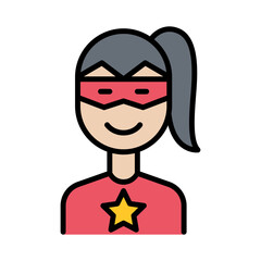 Super woman icon